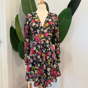 Floral Long Sleeve Dress